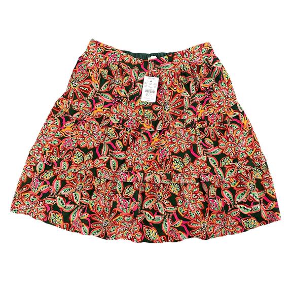 J Crew Women's Tiered Pull On Skirt Size XS - Picture 1 of 6